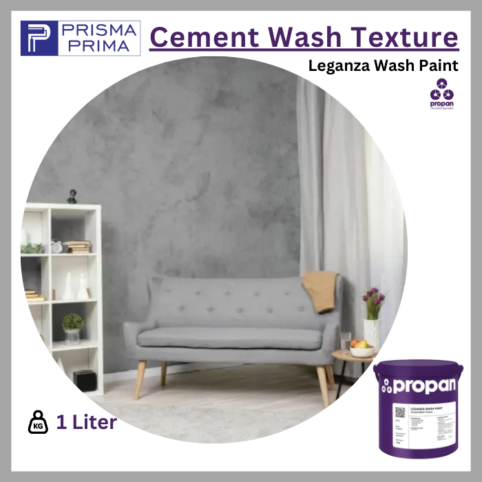 Jual Cat Tembok Motif Semen Ekspos Propan Leganza Wash Paint Cement ...