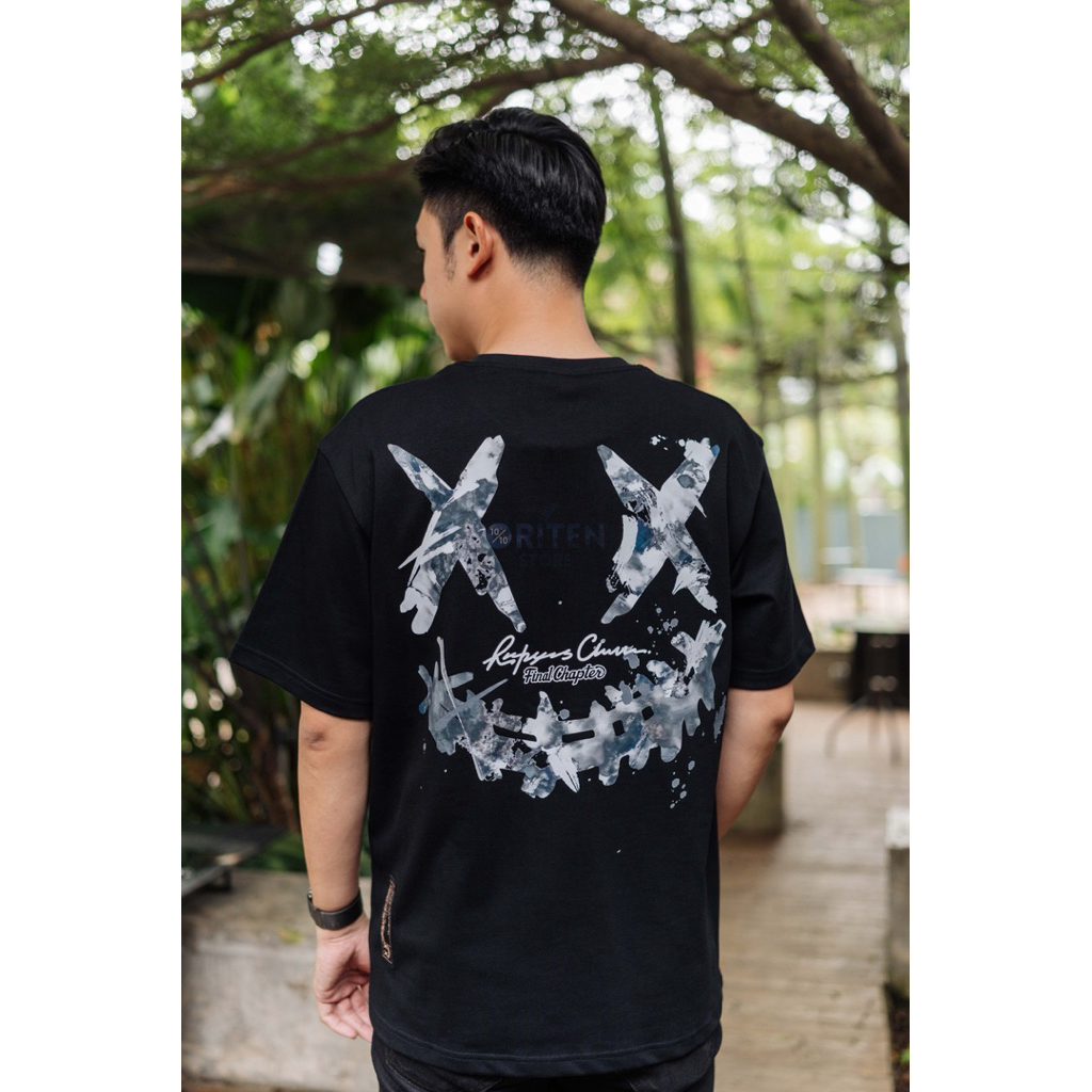 Jual RIC Ricky Is Clown Sketch Horse Tee Black Original / Baju Kaos ...