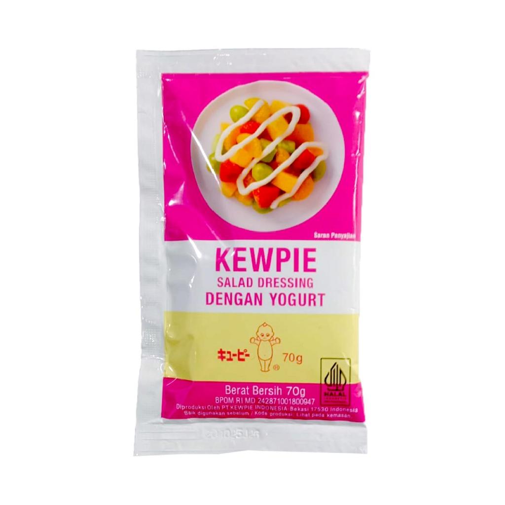 Jual KEWPIE Salad Dressing Yogurt Sachet 70gr Rasa Segar Untuk Semua ...