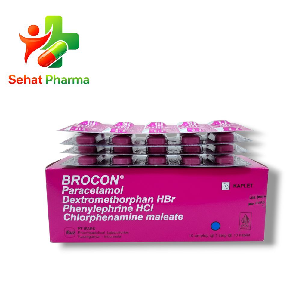 Jual Brocon HBr HCi meredakan batuk | Shopee Indonesia
