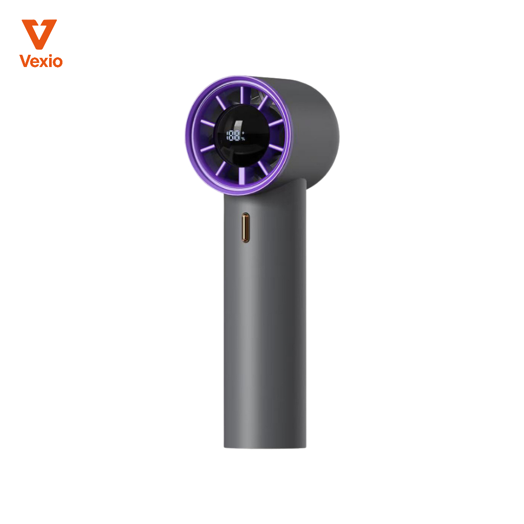 Jual VEXIO 368 Digital Handheld High Speed Fan Kipas Angin Portable ...