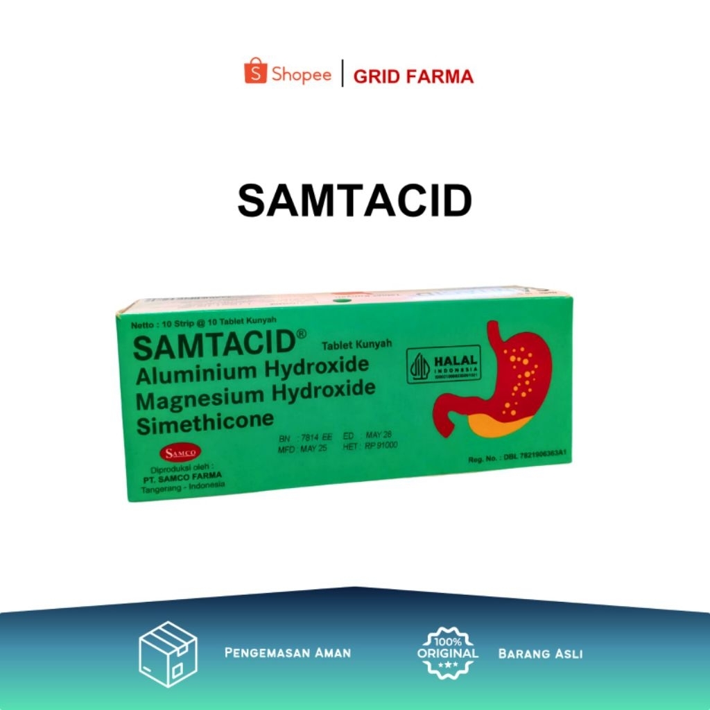 Jual SAMTACID PER-BOX | Shopee Indonesia