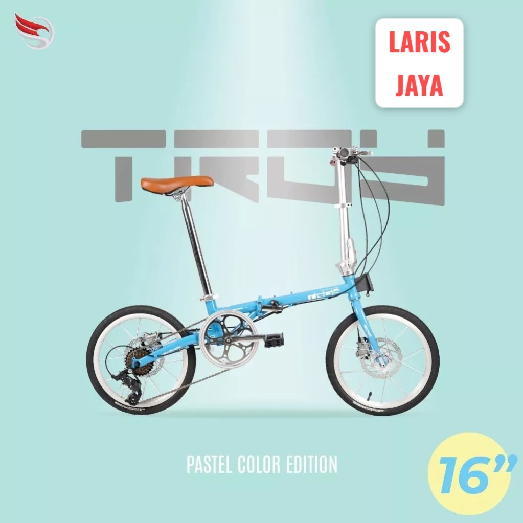 Jual 09 PRM LIPAT 16 INCH ELEMENT TROY PASTEL EDITION 8 SPEED BY ...