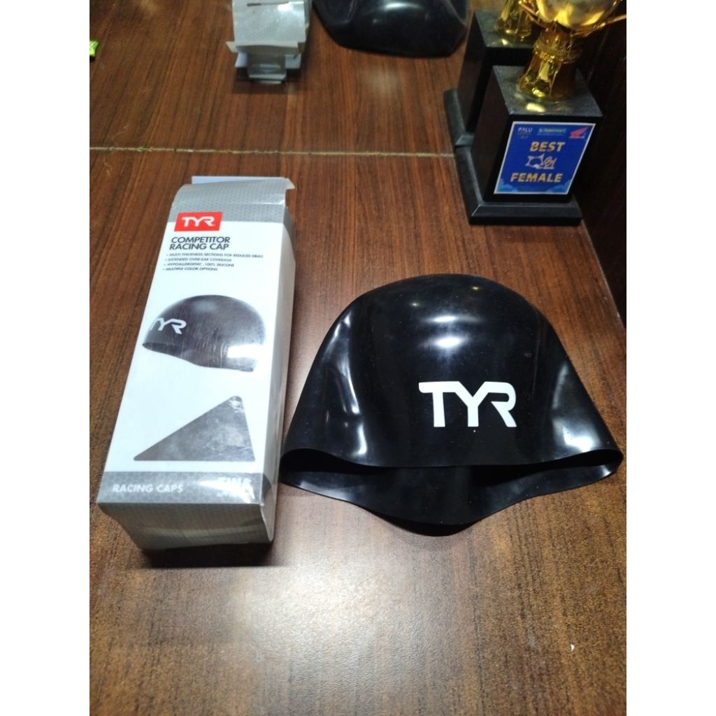 Jual Topi Renang Racing cap Silikon TYR Competitor Second - FINA ...