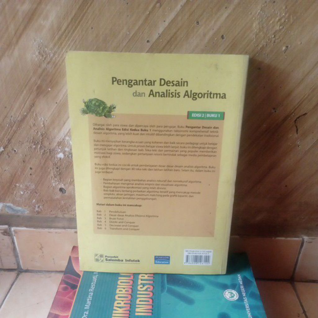 Jual original bersih; Pengantar Desain & Analisis Algoritma edisi 2 ...