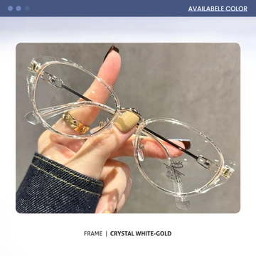 Genius Maiden Kacamata Cat Eye Minus Lensa Anti Radiasi Blueray Photocromic Bluecromic Bahan TR