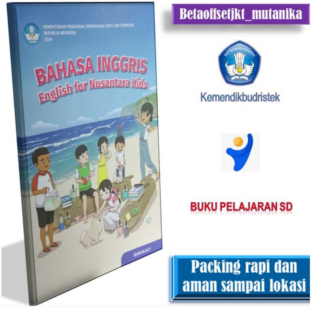 Jual Buku Siswa Bahasa Inggris Kelas 5 English For Nusantara Kids ...