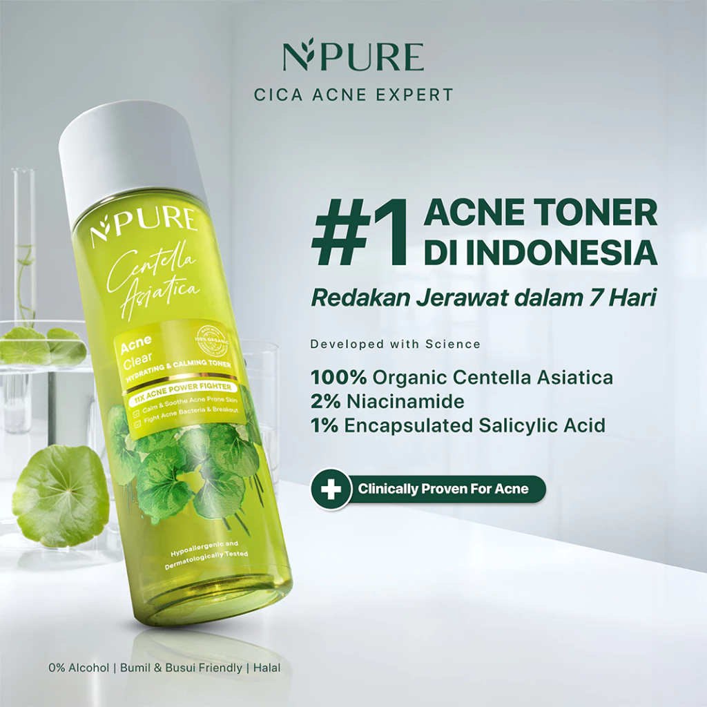 Pratinjau NPURE Cica Acne Toner 150 ml