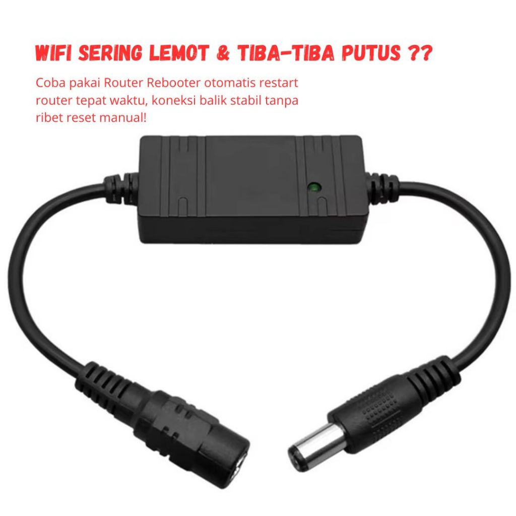 Jual WiFi Booster Stabilizer – Router Rebooter Otomatis Auto Restart ...