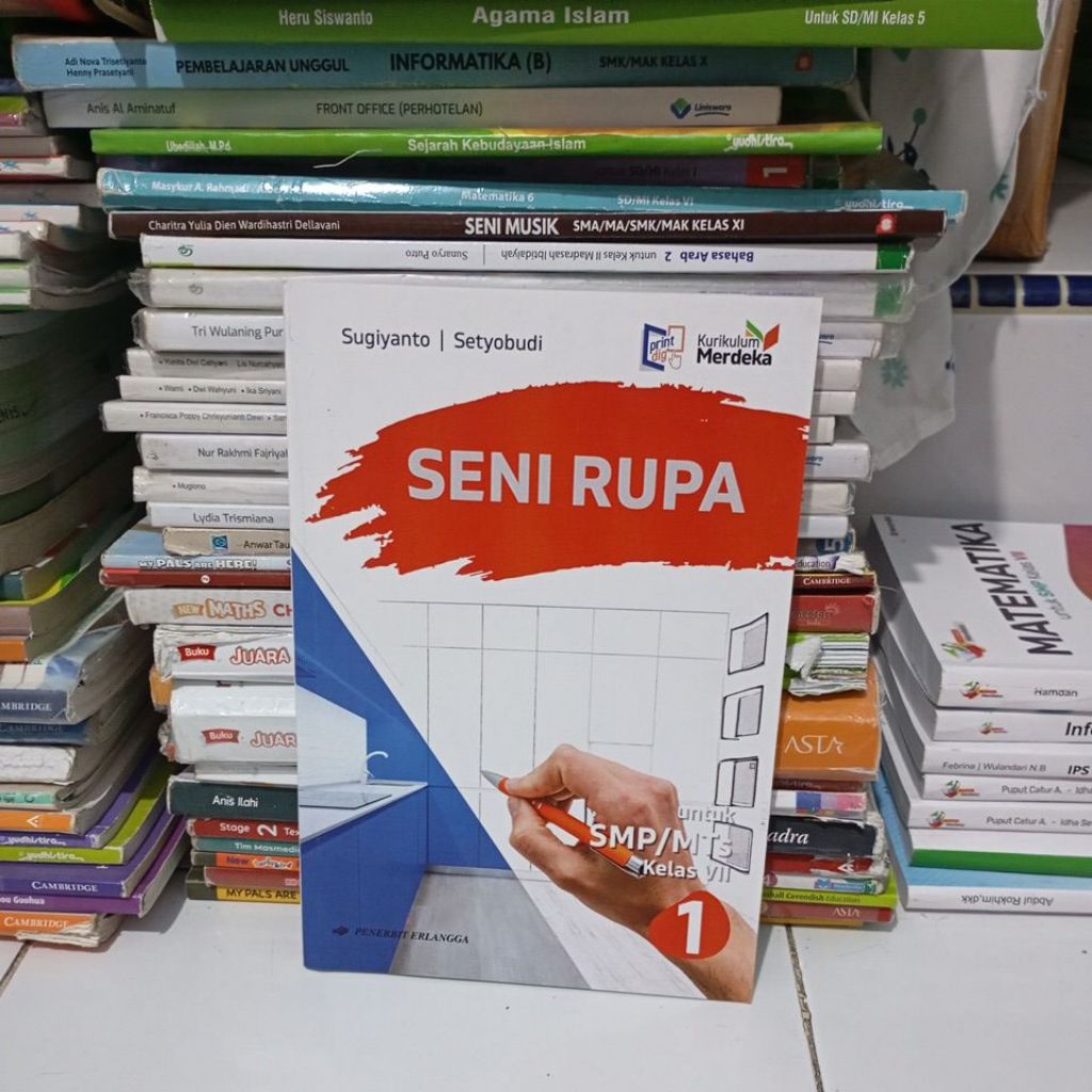 Jual BUKU SENI RUPA KELAS 7/1 SMP ERLANGGA KURIKULUM MERDEKA | Shopee ...