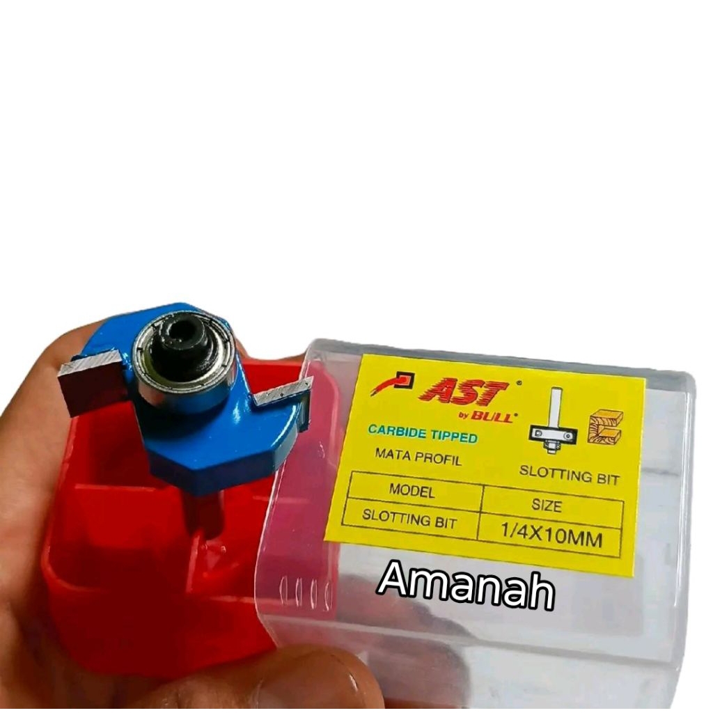 Jual AST mata pisau trimer profil kayu by bull sloting bit profil s 1/4 ...