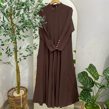 Jena Dress Mayung 4 Meter Umbrella Bahan Sabrina Anti Uv By Handsqob.Id