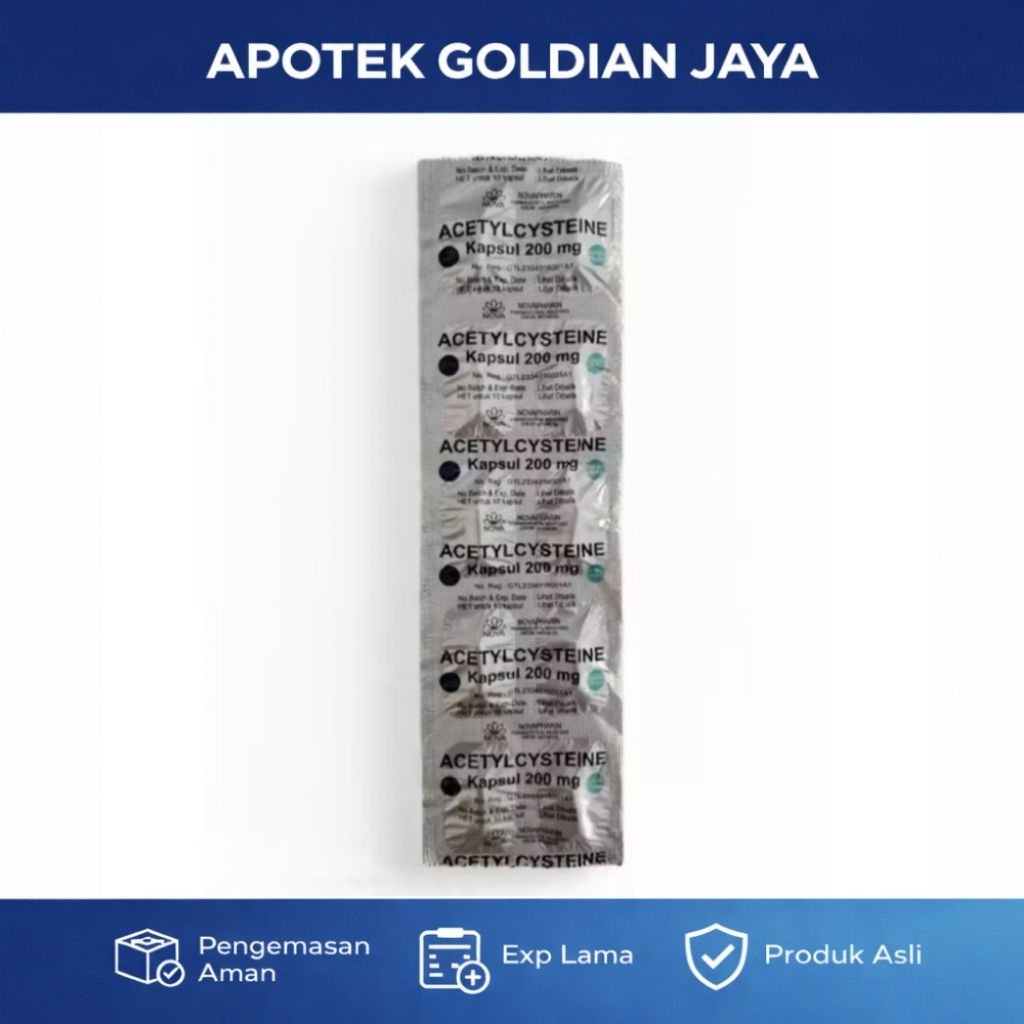 Jual Obat Batuk Acetylcysteine Terlengkap & Harga Terbaru Oktober 2026 ...