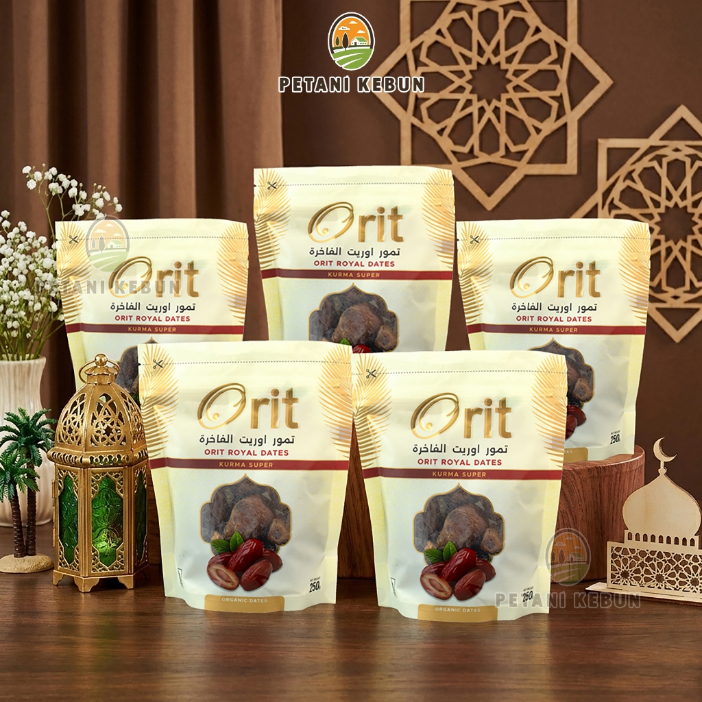 Jual Orit Kurma Bundling 5 Pack Royal Dates - Orit Royal Dates Premium ...