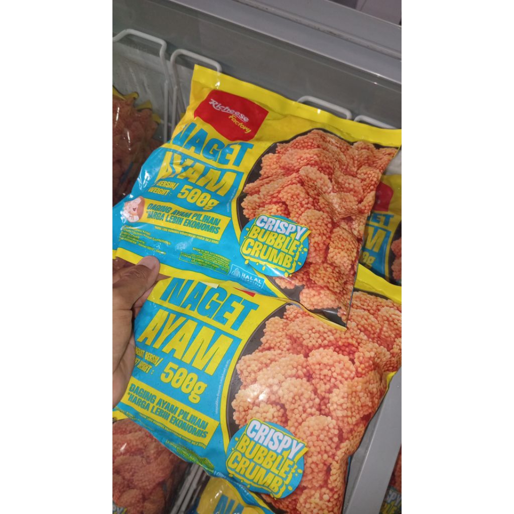 Jual Richeese factory Nugget ayam 500gram | Shopee Indonesia