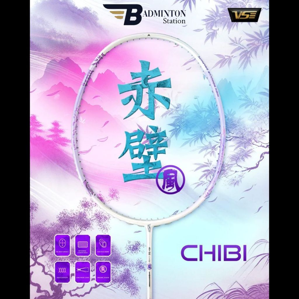 Jual RAKET BADMINTON VS VENSON CHIBI / ORIGINAL VSE CHIBI BADMINTON ...