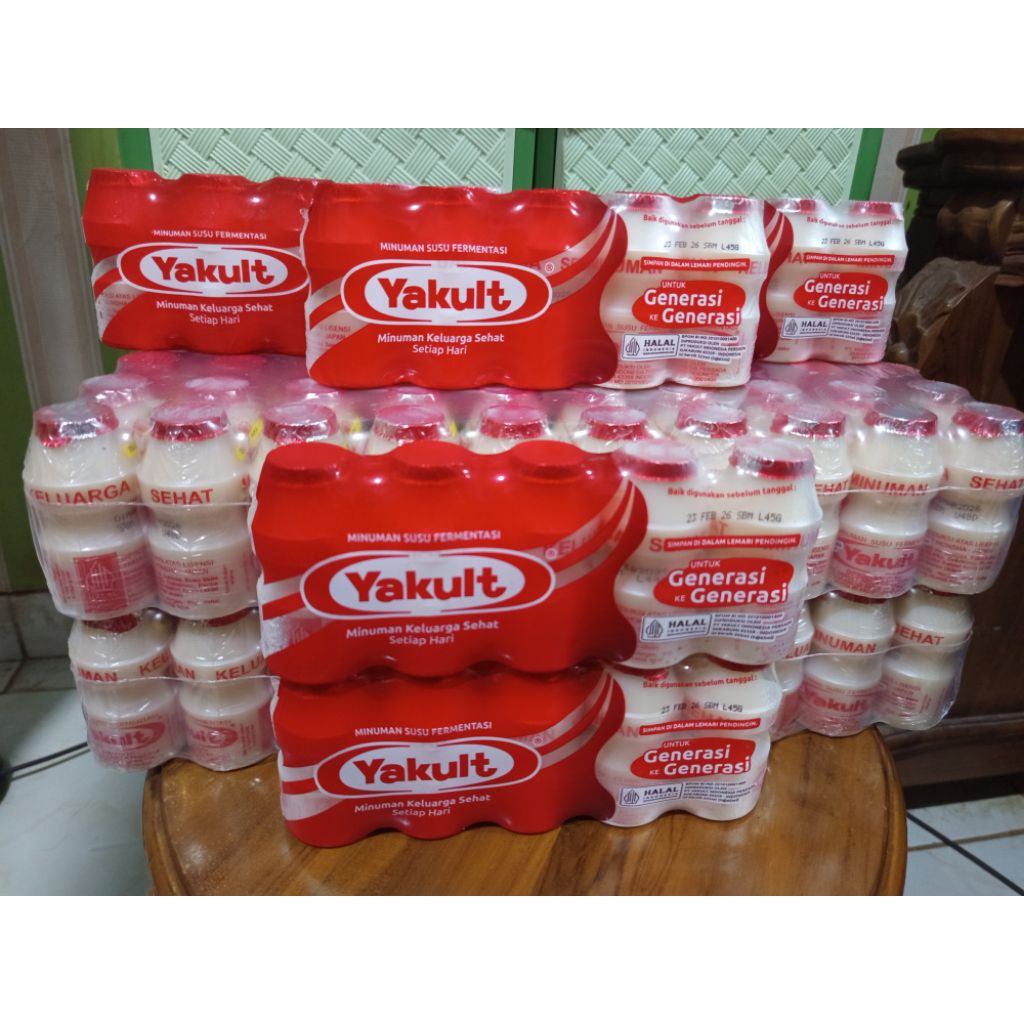Jual Yakult minuman sehat 1 pack isi 5 botol promo termurah | Shopee ...