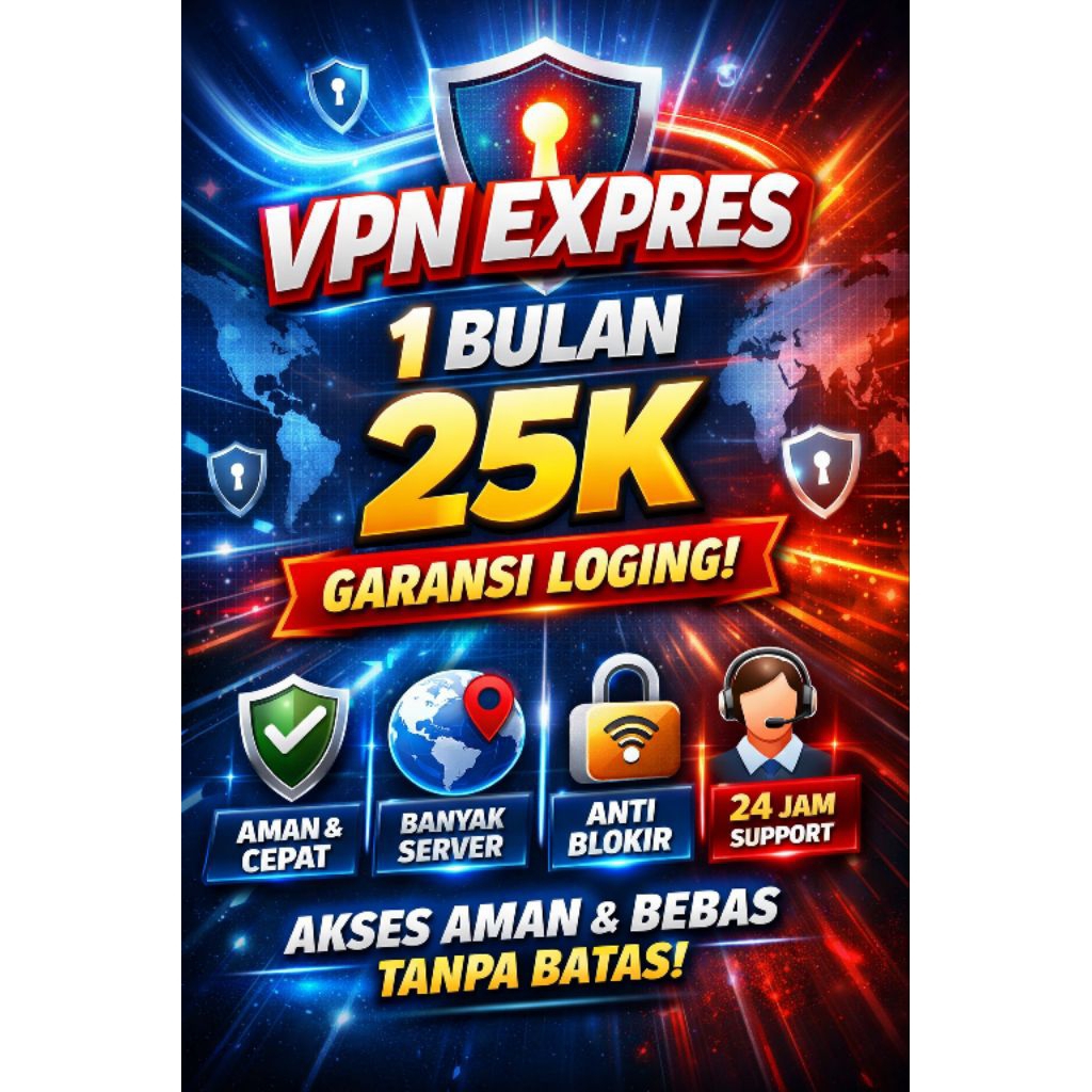 Jual Express VPN Terlengkap & Harga Terbaru Juli 2026 | Shopee Indonesia