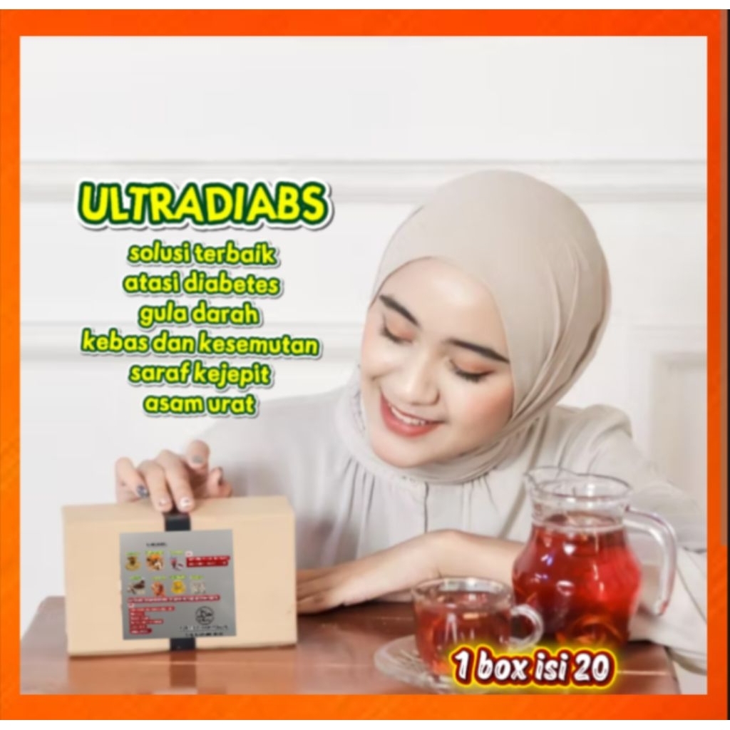 NEW PROMO ISI 20 ULTRADIABS SOLUSI TERBAIK ATASAI MASALAH DIABETES KEBAS DAN KESEMUTAN