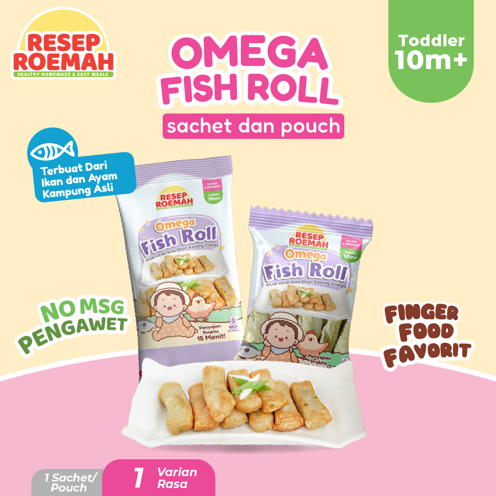 Jual Resep Roemah Omega Fish Roll / Otak-otak Ikan Ekor Kuning Omega ...
