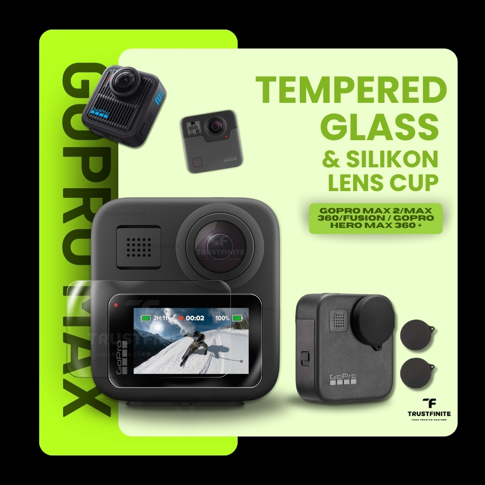 Jual Anti Gores Tempered Glass GoPro MAX 2 / GoPro Hero MAX 360 ...