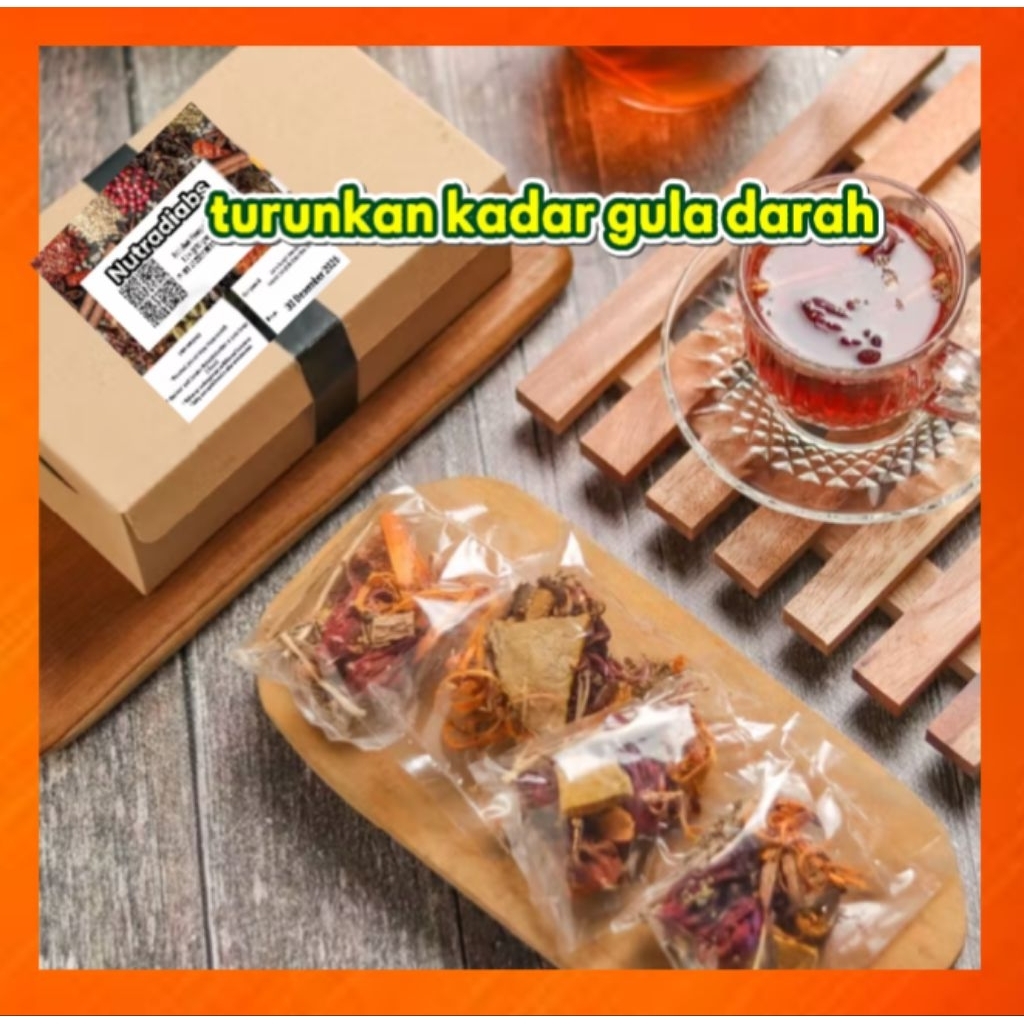 New promo 1 box isi 15pcs nutradiabs untuk diabetes dan gula darah tinggi