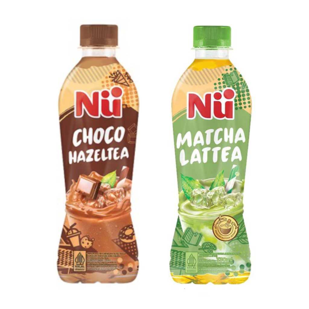 Jual NU Minuman Teh Rasa Matcha Lattea dan Choco Hazeltea Pet 330 ml ...