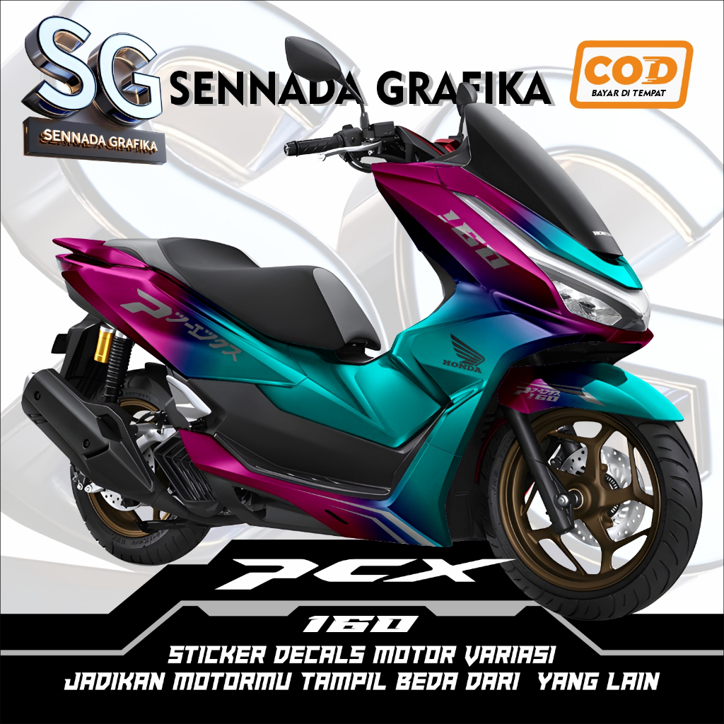 Jual Terbaru Sticker Decal Pcx 160 Full Body Honda Pcx Cbs Abs 160 ...