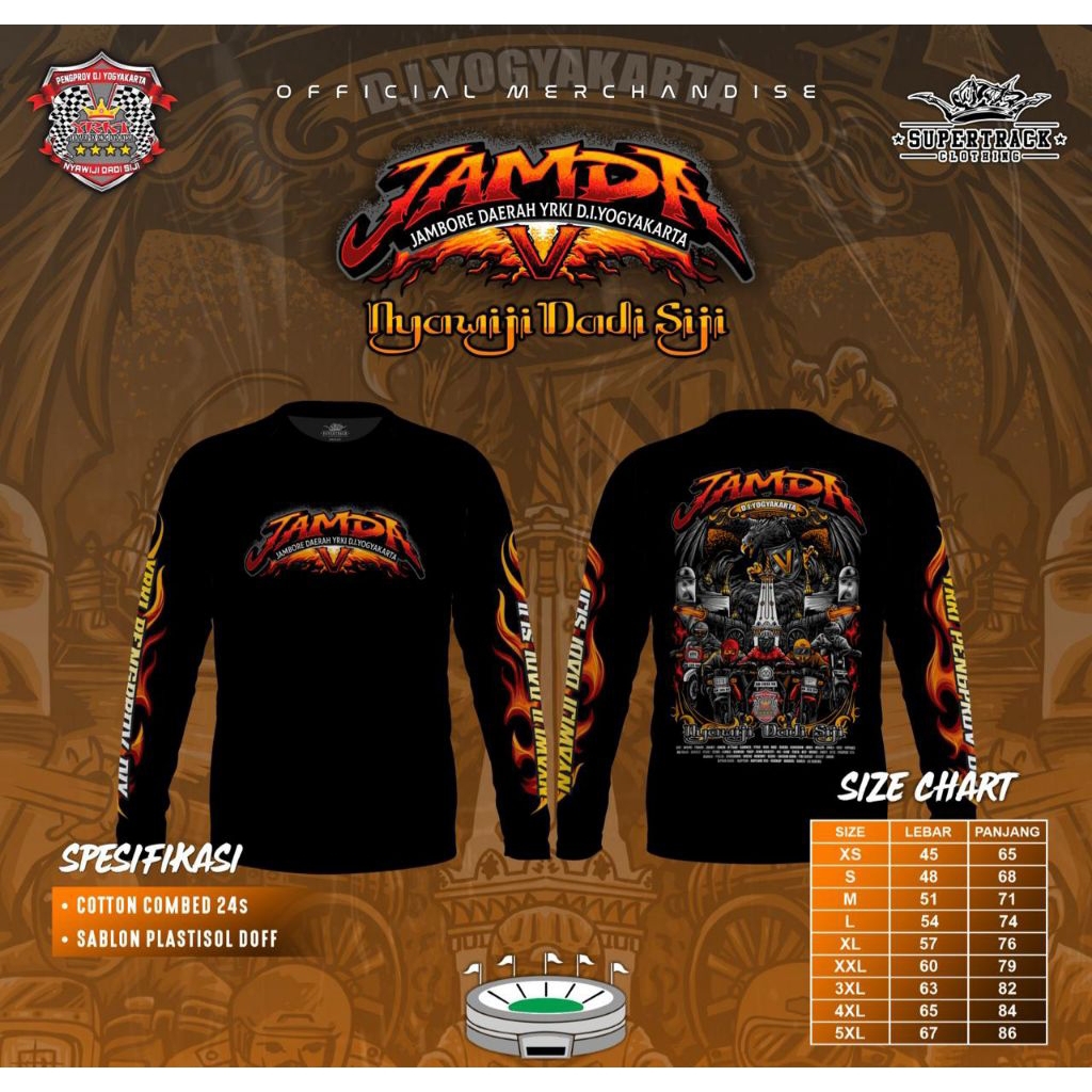 Jual MERCHANDISE JAMDA V YRKI JOGJA RESMI KAOSRXKING umum | Shopee ...