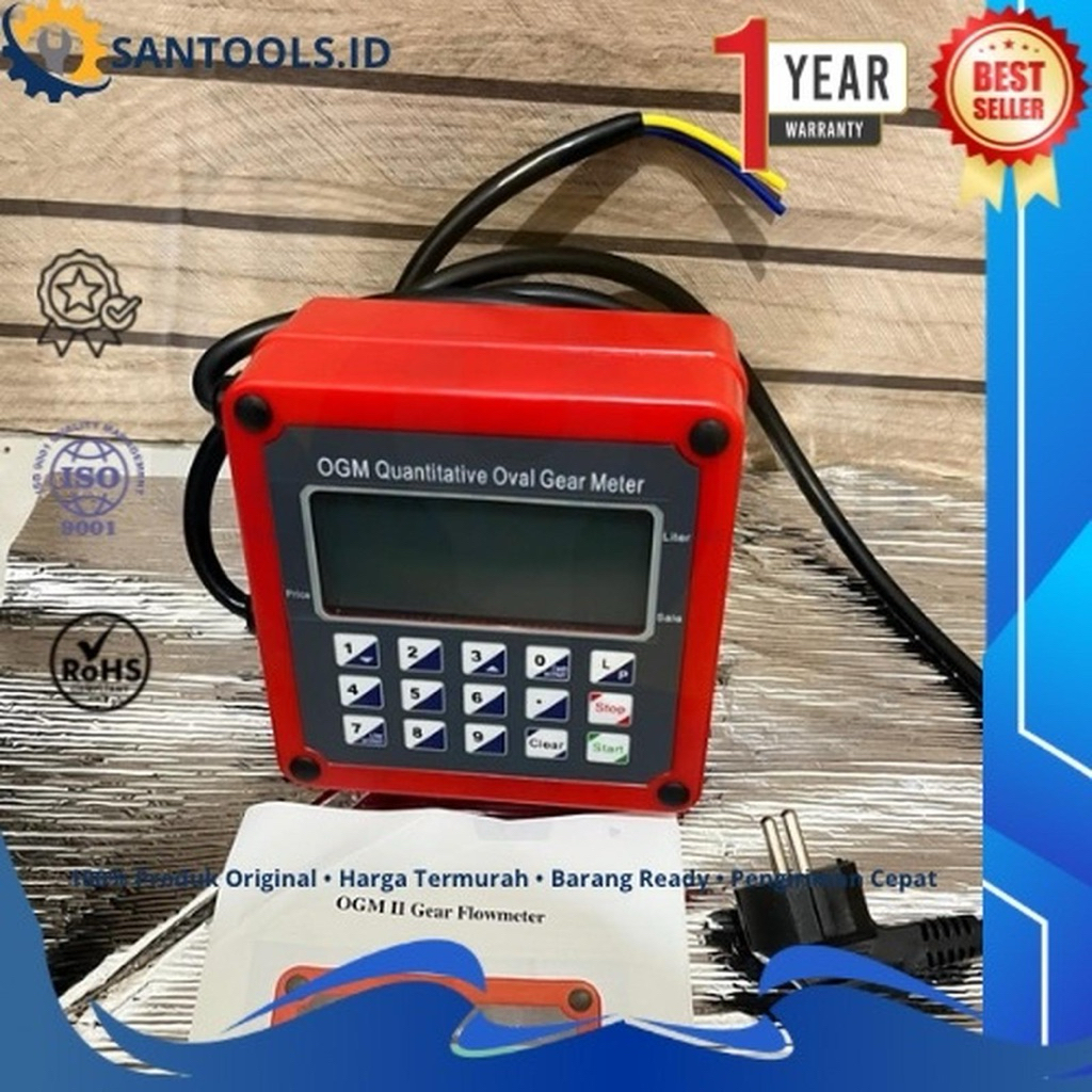 Jual Flow Meter OGM Digital 1 Inch AC220v - Meteran Solar Digital DN25 ...