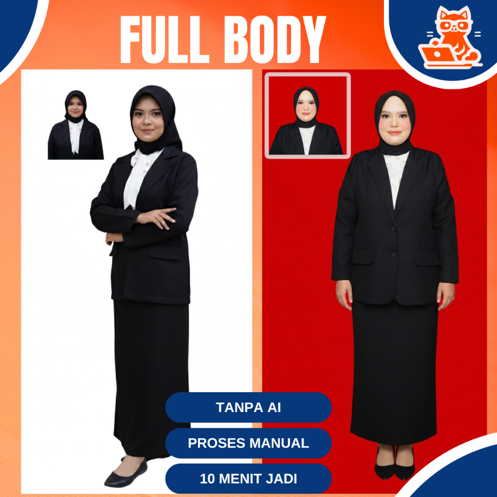 JASA EDIT FOTO FULL BODY KILAT HD - GANTI BACKGROUND & GANTI BAJU JAS LENGKAP - HASIL RAPI PRESISI & MIRIP ASLI - BEBAS REQUEST EDIT BADAN & TINGGI - TANPA AI - PHOTOSHOP ONLY -