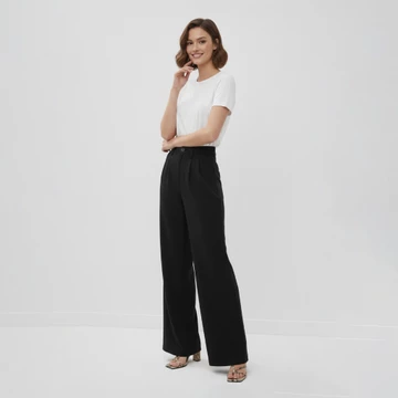 Vabuis Diora Highwaist Pants Kulot Straight Cut Pants Wanita