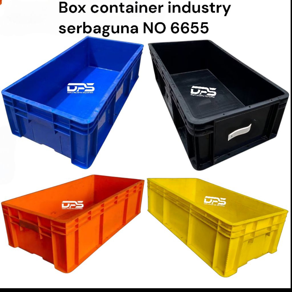 Jual Box container industry bekas No.6655 ukuran 67×33×20 Cm | Shopee ...