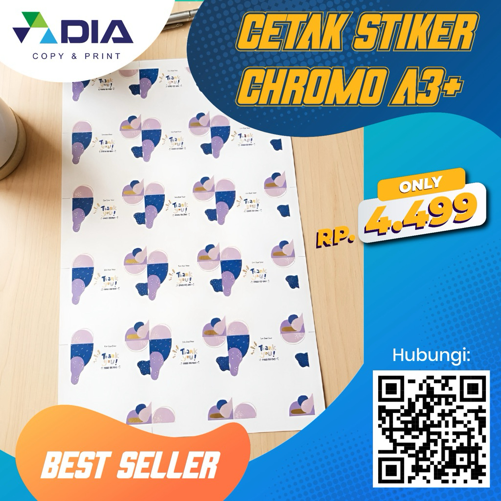 Jual Stiker Chromo | Sticker Cromo | Stiker Label Makanan | Stiker Kue ...