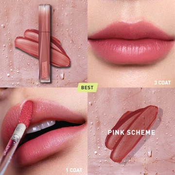 3CE Misty Lip Bare Liptint Shiny Melembabkan Ringan Transferproof Ringan Natural Korean Make Up