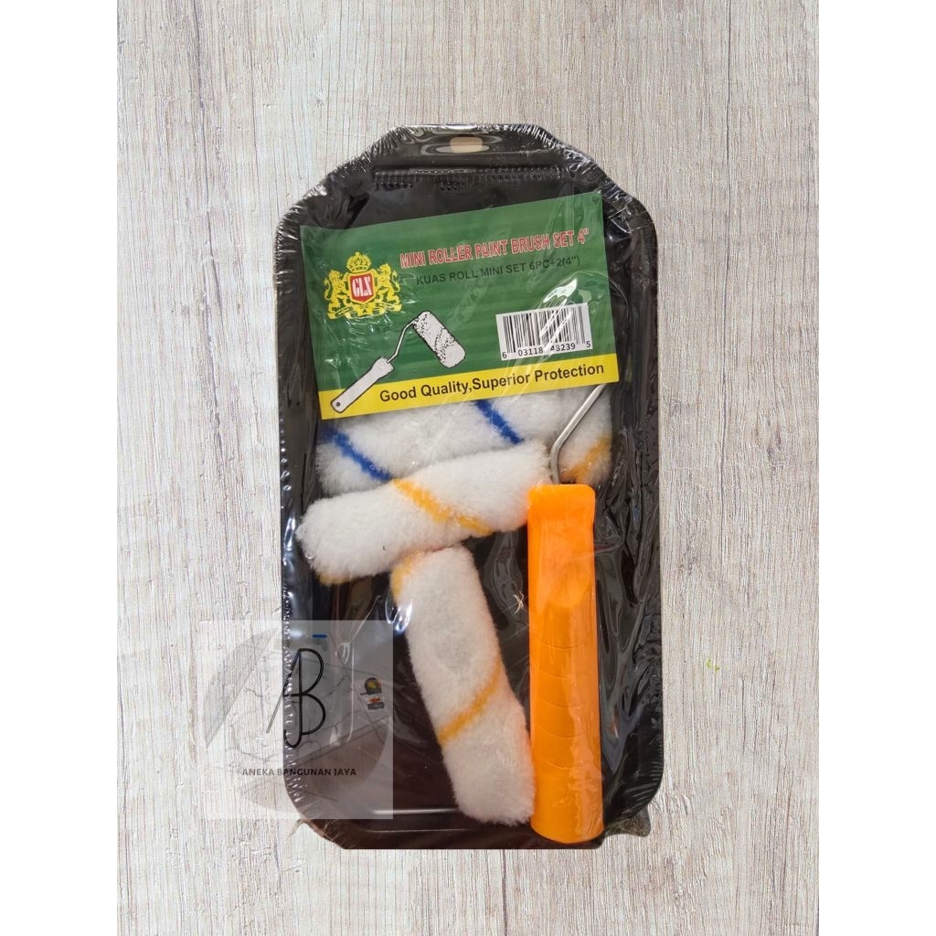 Jual Kuas Rol Kapal Set MINI + Bakcat / Kuas Rol Set + Bakcat / Kuas ...