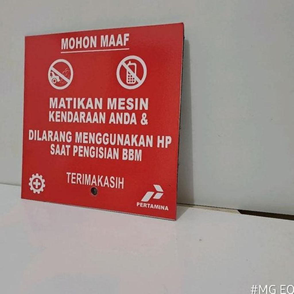 Jual Papan Sign Keselamatan SPBU / Pertashop - High Quality | Shopee ...