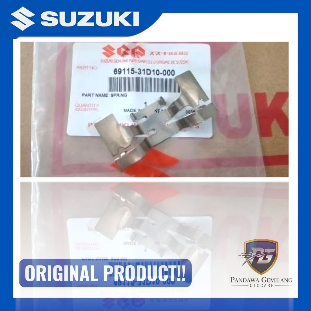 Jual SPRING PAD PLAT PENAHAN KAMPAS REM CAKRAM SATRI 2TAK HIU LUMBA ...