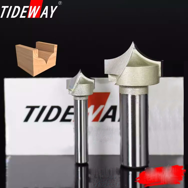 Jual Mata router CNC V slot double beading Radius Point Round Over ...