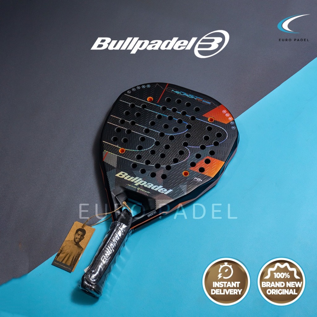 Jual BULLPADEL NEURON EDGE 2026 FEDE CHINGOTTO Hybrid Carbon 3k Racket ...