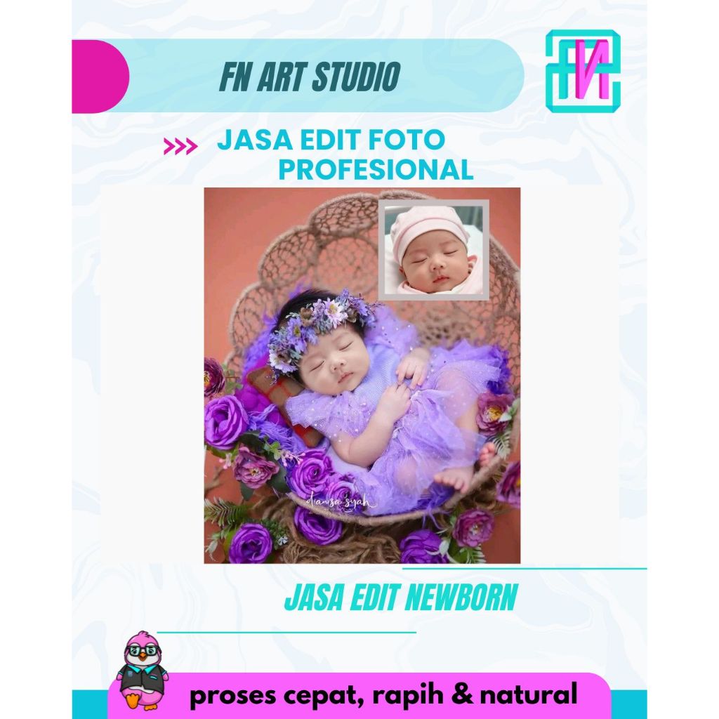 Jual EDIT BABY NEWBORN/FOTO STUDIO BAYI/FOTO BABY/EDIT PROFESIONAL/EDIT ...