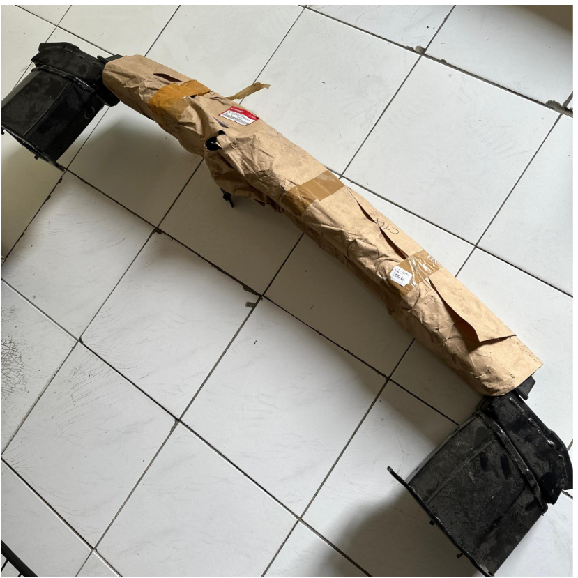 Jual Honda Genuine 71130-TS4-Z00ZZ beam comp tulang bumper bemper depan ...