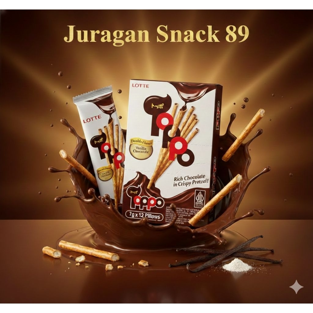 Jual Lotte Toppo Stick Chocolate Box Isi 12pcs | Shopee Indonesia