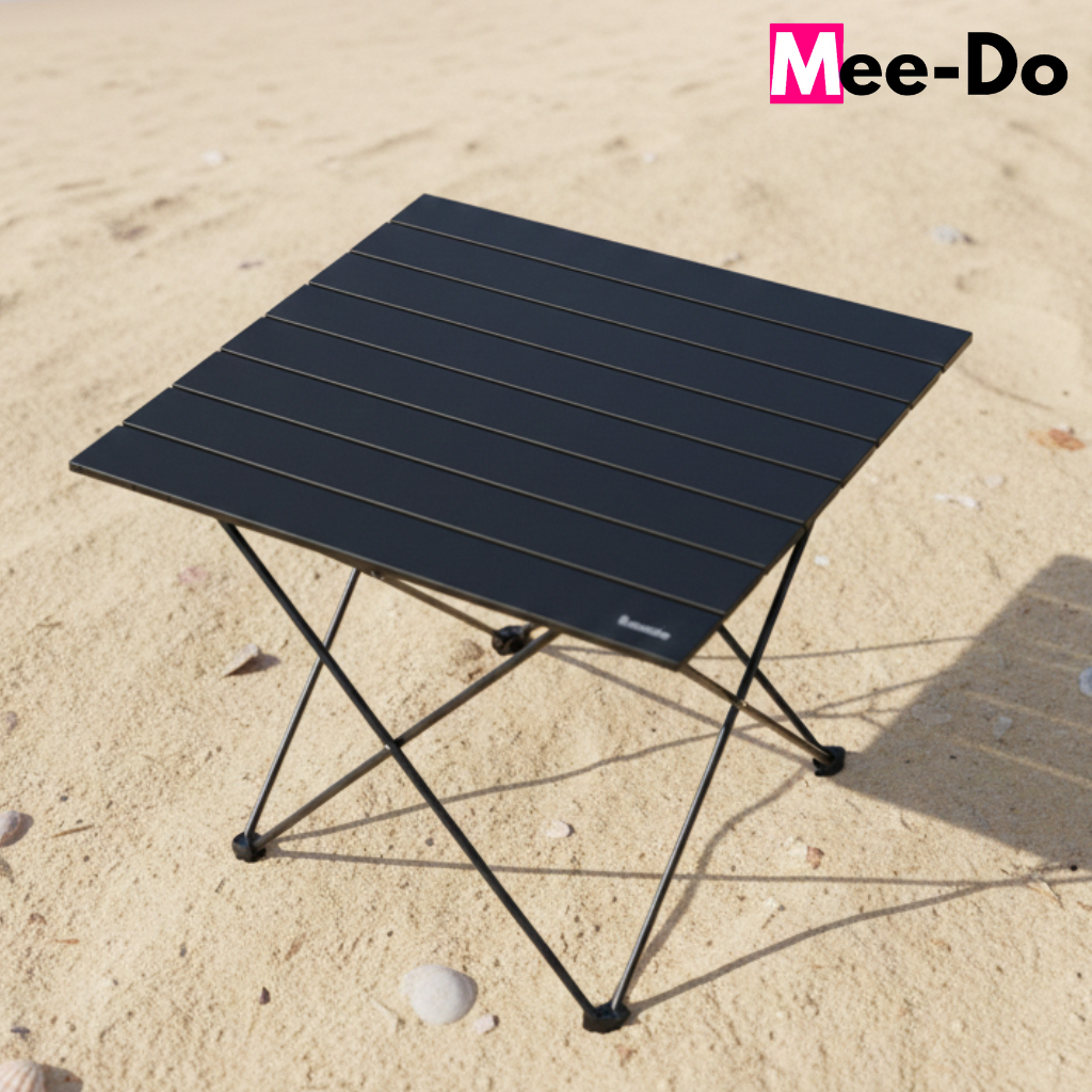 Meja Lipat Outdoor Aluminium Portable Camping Foldable Table