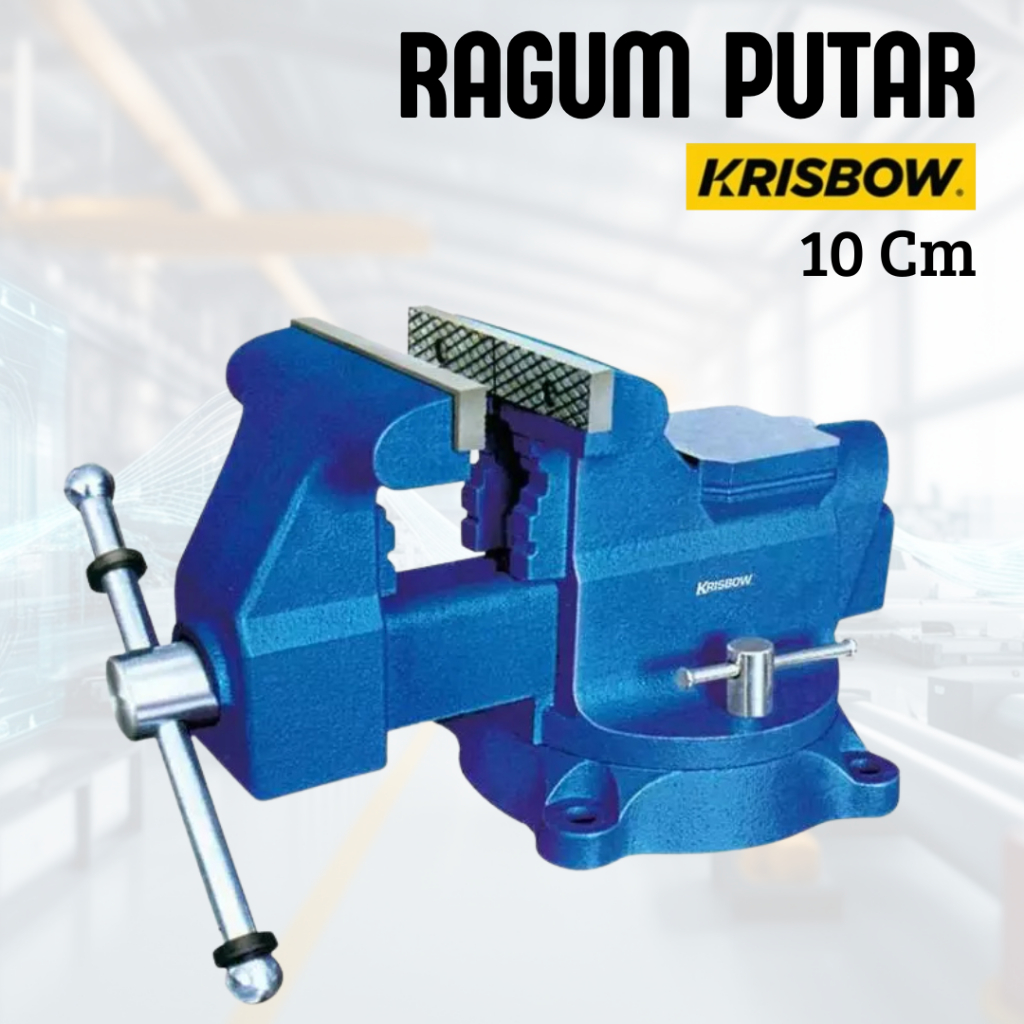 Jual Ragum Putar American Bench Krisbow 10 Cm Catok Clamp Meja AMERICAN ...
