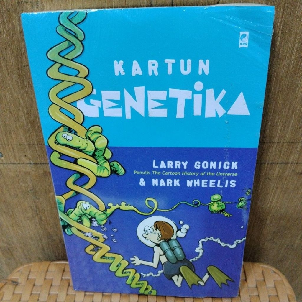 Jual BUKU BARU ORIGINAL SEGEL KARTUN GENETIKA(LARRY GONICK-MARK WHEELIS ...