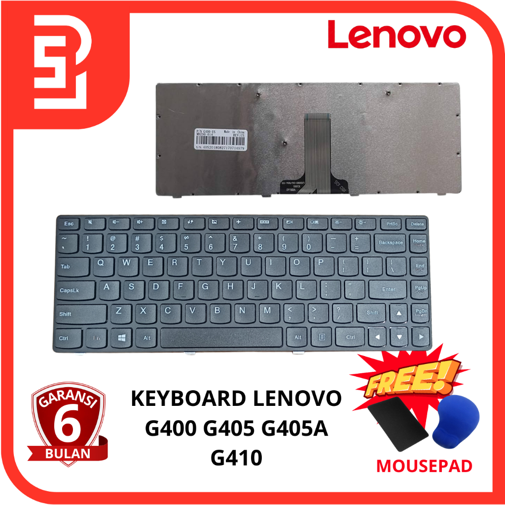 Jual keyboard Laptop Lenovo G400 G405 G405A G410 | Shopee Indonesia