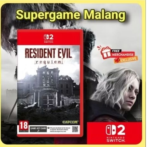 Jual Resident Evil Requiem Switch2 RE 9 Re 9 Switch 2 Game Gaming ...