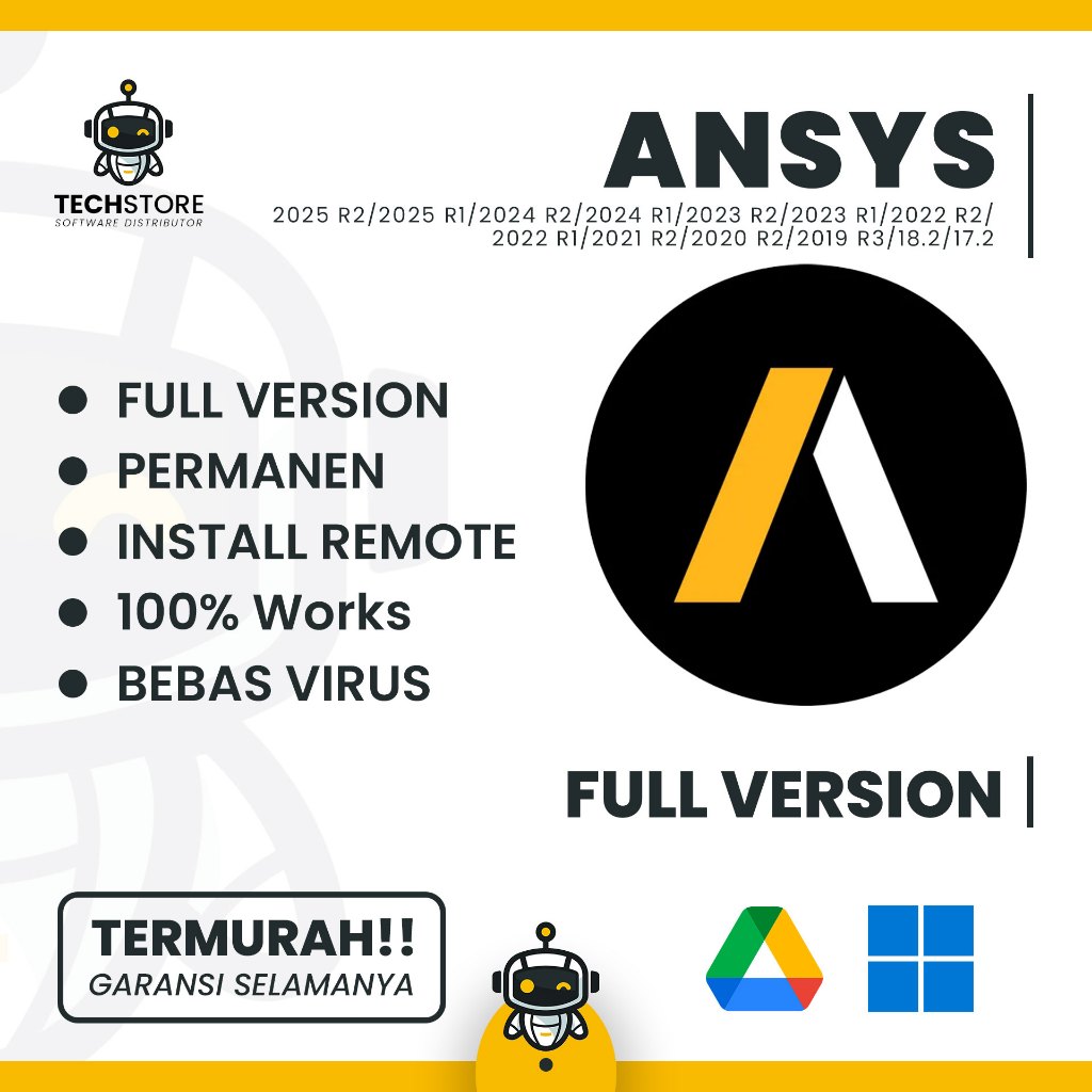 Jual ANSYS Workbenc 2025 - 17.3 Full Version Original Lifetime + (WIN ...
