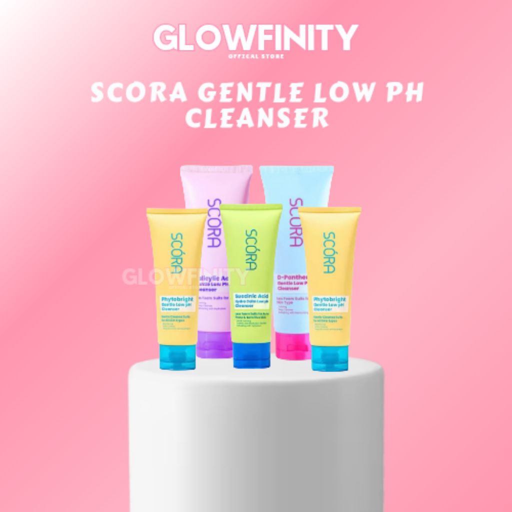 Jual GLOWFINITY | SCORA FACIAL WASH | Shopee Indonesia